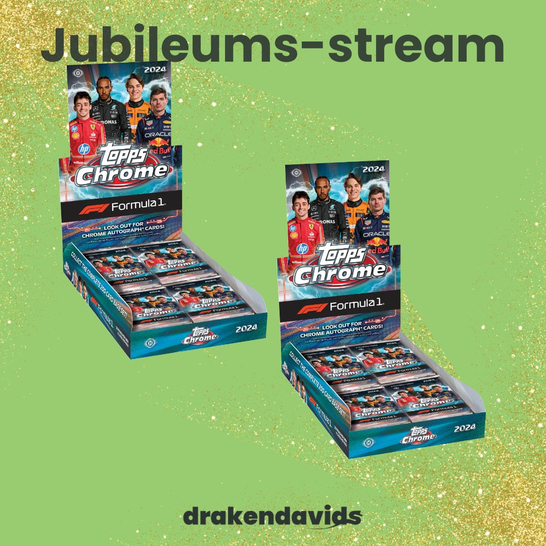 Jubileumsstream - Boxbreak #306 - 2 x Topps Chrome Formula 1 2024 - Hobby