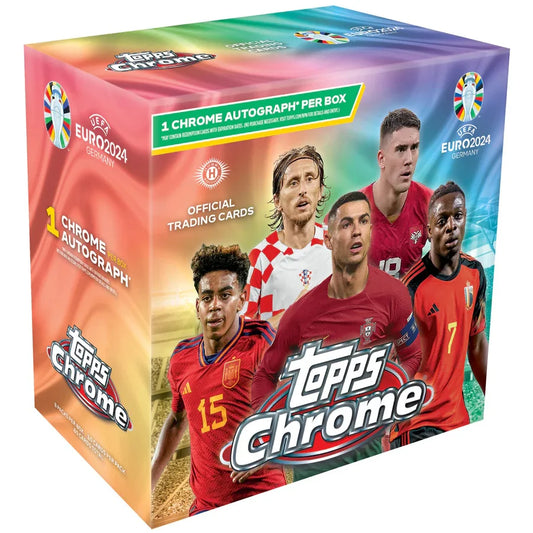 Topps Chrome UEFA Euro 2024 - Hobby Box