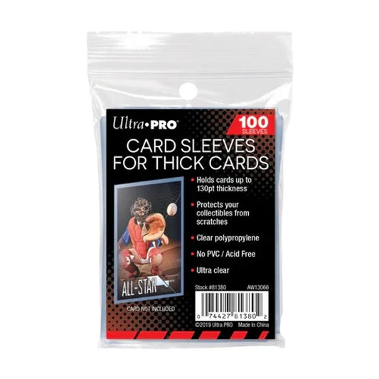 Ultra Pro - Card Sleeves för tjocka kort